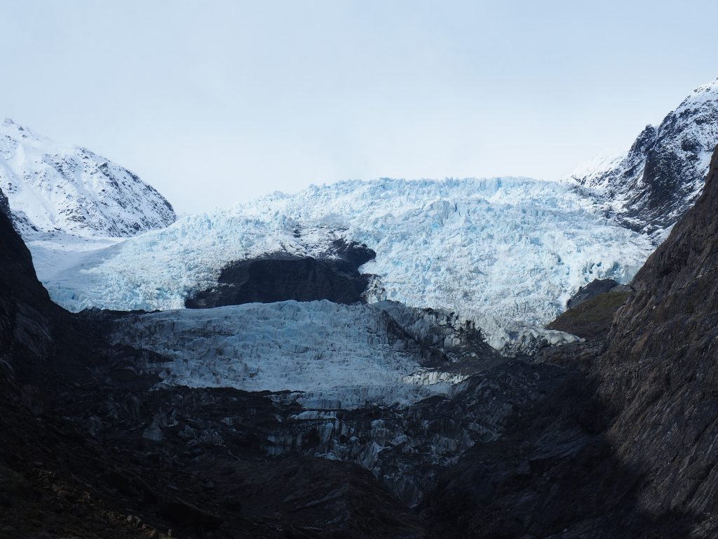 Glacier en Nouvelle Zélande