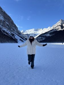 canada hiver lac louise